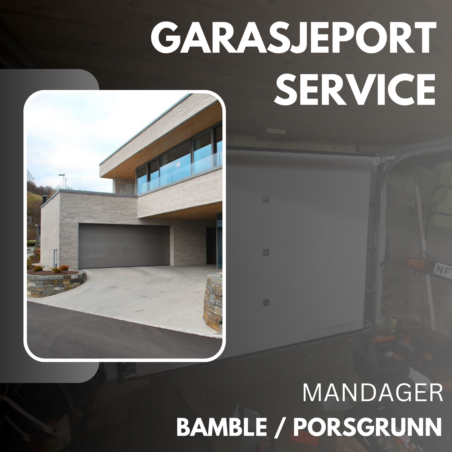 Garasjeport Service Bamble/Porsgrunn