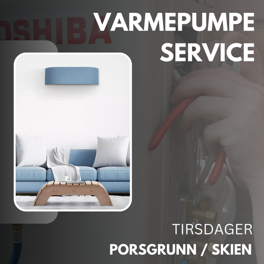 Porsgrunn/Skien Service Varmepumpe